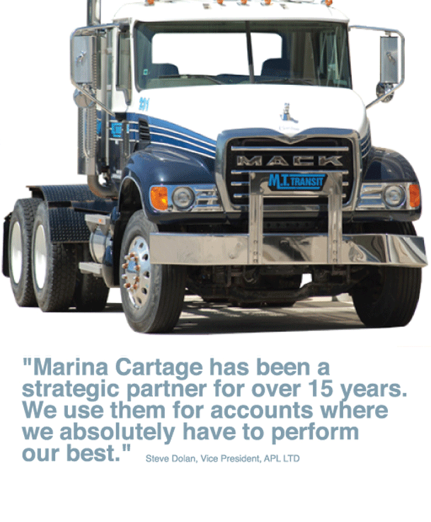 marina cartage cab